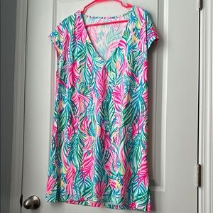 Lilly tally v neck cover up
